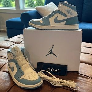 Air Jordan 1 Mid “Blue-Sail”